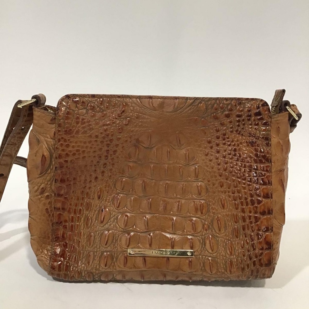 Women’s Brahmin Hillary Melbourne Tan Crossbody Bag